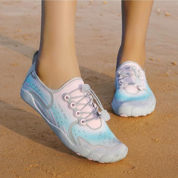 Barefoot Breathable Non-Slip Quick-Dry Water Athletic Beach Swim Hike Walk Shoes - Picture 1 of 7